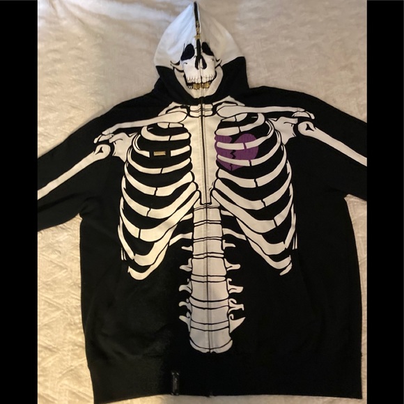 lrg hoodie skeleton
